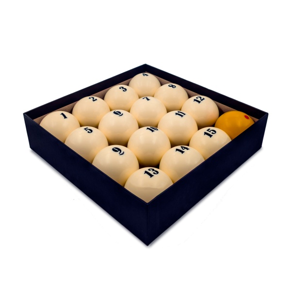 Комплект шаров 67 мм "Diamond Ultra C" желтый биток