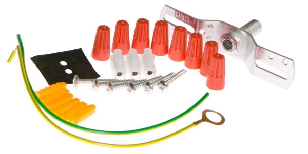 Лампа на три плафона «Allgreen» D35 (зелёная штанга, зелёный плафон D35см)