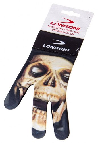 Перчатка бильярдная «Longoni Fancy Skull 3»